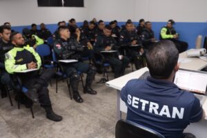 Marituba inicia capacitação de policiais militares para reforço na fiscalização de trânsito