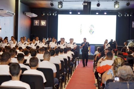 Aula inaugural marca início da 5ª turma do projeto Guarda Mirim em Marituba
