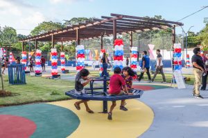 Marituba entrega Praça à comunidade Campina Verde com espaço de lazer, esporte e geração de renda.