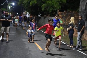 Marituba entrega obras de pavimentação e sinalização viária na comunidade Nova Jerusalém, no bairro Novo Horizonte