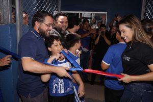 Marituba inaugura quadra poliesportiva coberta e anuncia reforma e ampliação da Escola João Milton Dantas